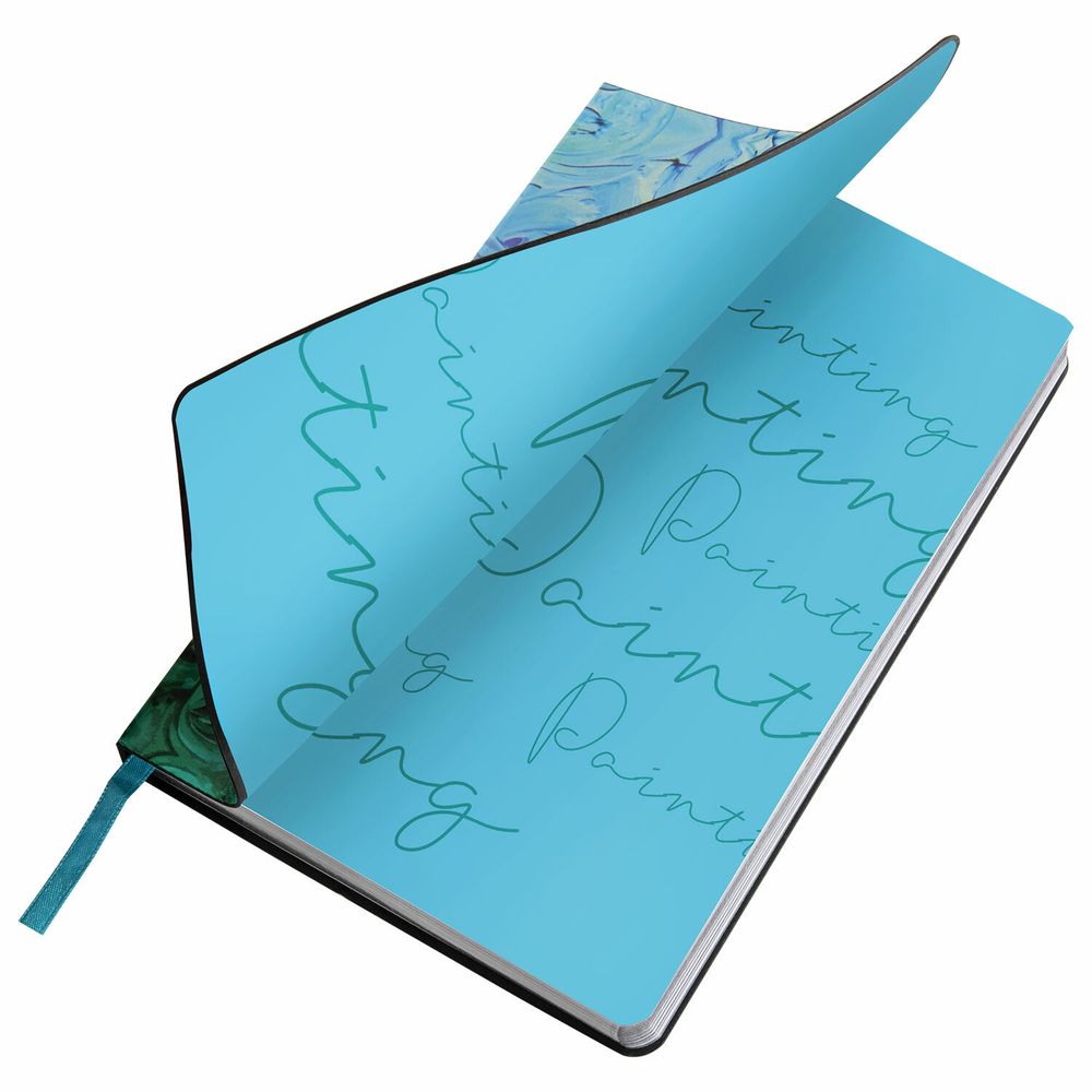 Ежедневник недатированный А5 (138х213 мм), BRAUBERG VISTA, под кожу, гибкий, 136 л., 