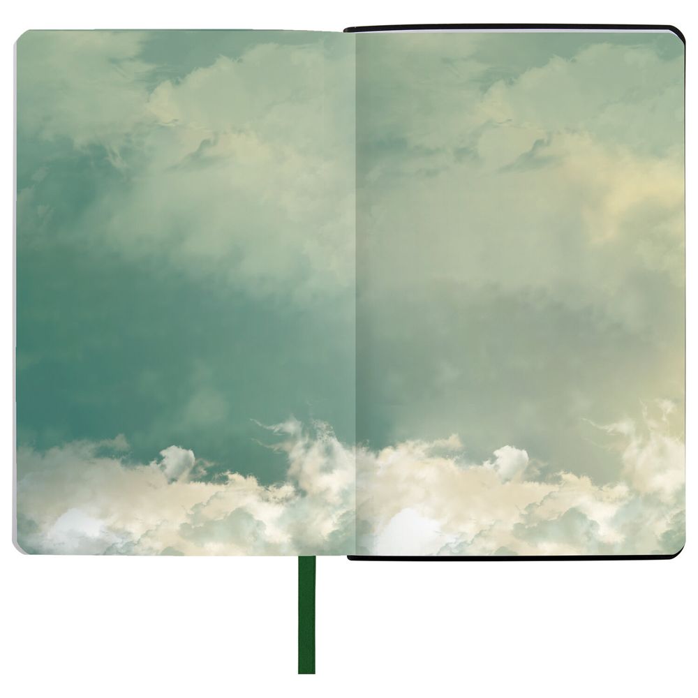 Ежедневник недатированный А5 (138х213 мм), BRAUBERG VISTA, под кожу, гибкий, 136 л., "Spirit"