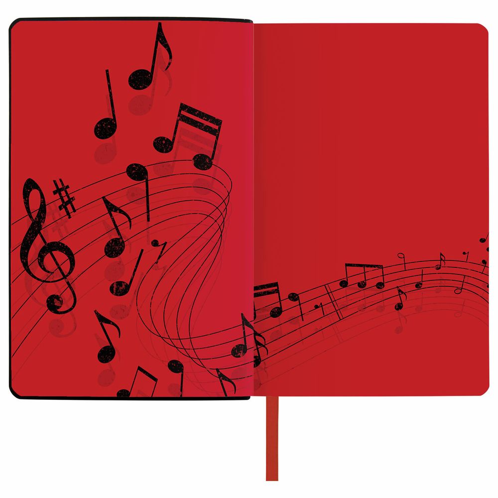 Ежедневник недатированный А5 (138х213 мм), BRAUBERG VISTA, под кожу, гибкий, 136 л., "Jazz"