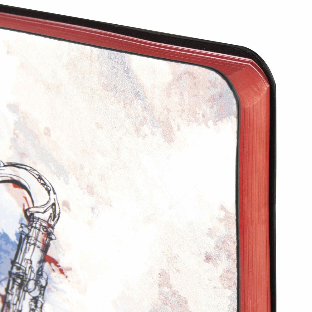 Ежедневник недатированный А5 (138х213 мм), BRAUBERG VISTA, под кожу, гибкий, 136 л., "Jazz"