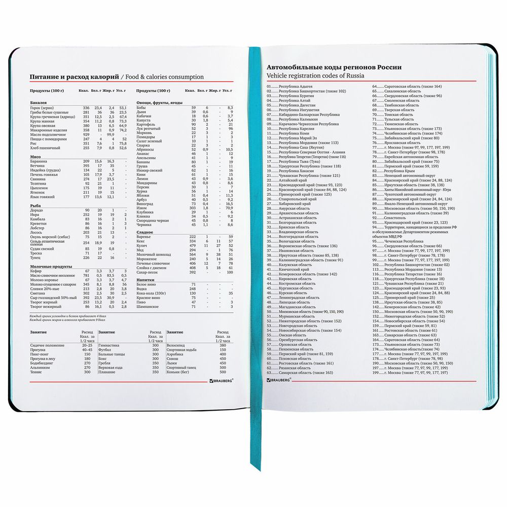 Ежедневник недатированный B6 (127х186 мм), BRAUBERG VISTA, под кожу, гибкий, 136 л., "Great Britain"