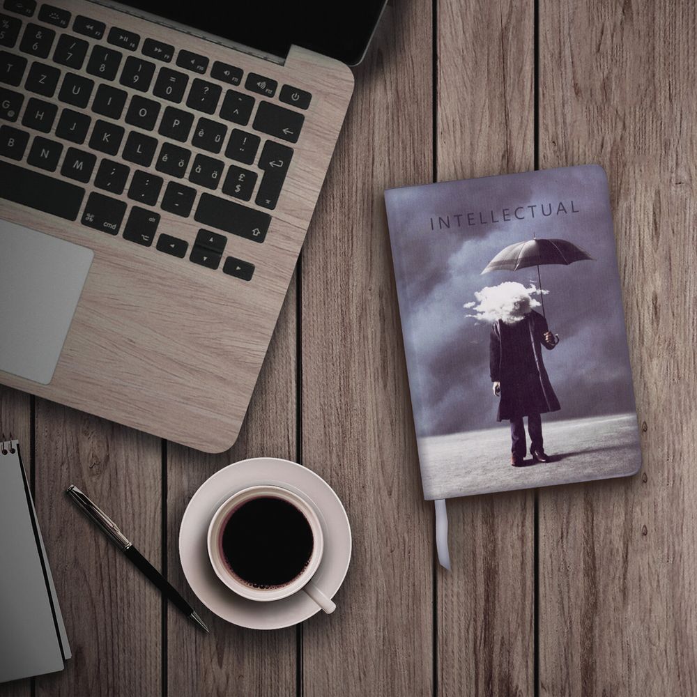 Ежедневник недатированный B6 (127х186 мм), BRAUBERG VISTA, под кожу, гибкий, 136 л., "Spirit"