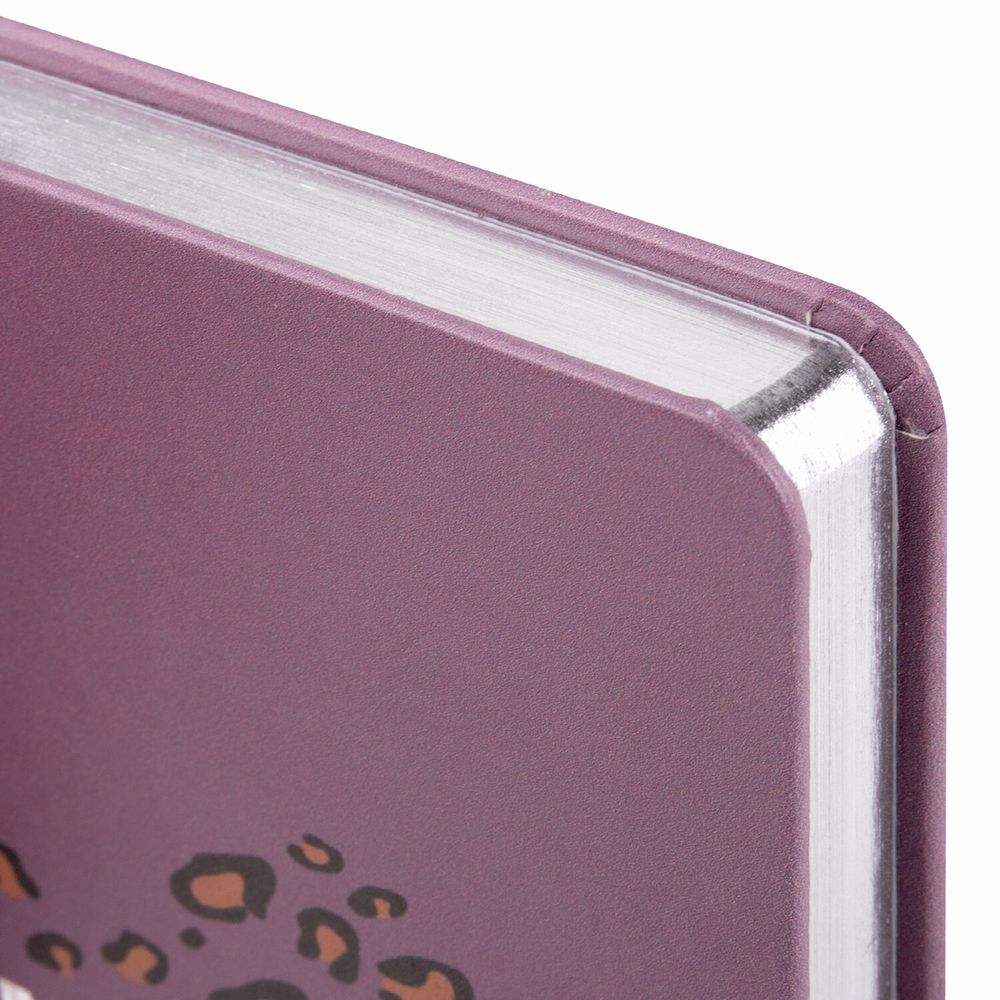 Ежедневник недатированный B6 (127х186 мм), BRAUBERG VISTA, под кожу, твердый, срез фольга, 136 л., "For you"