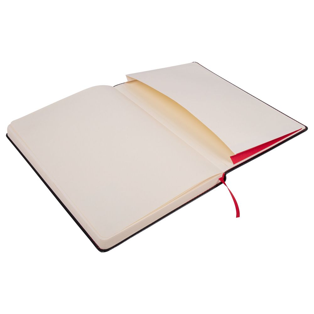 Ежедневник недатированный БОЛЬШОЙ ФОРМАТ 210х297 мм А4, BRAUBERG "Office", 160 л., черный