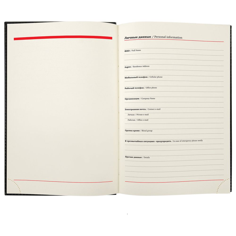 Ежедневник недатированный А5 138х213 мм BRAUBERG "FLAME", под кожу, 160 л., черный, золотой срез