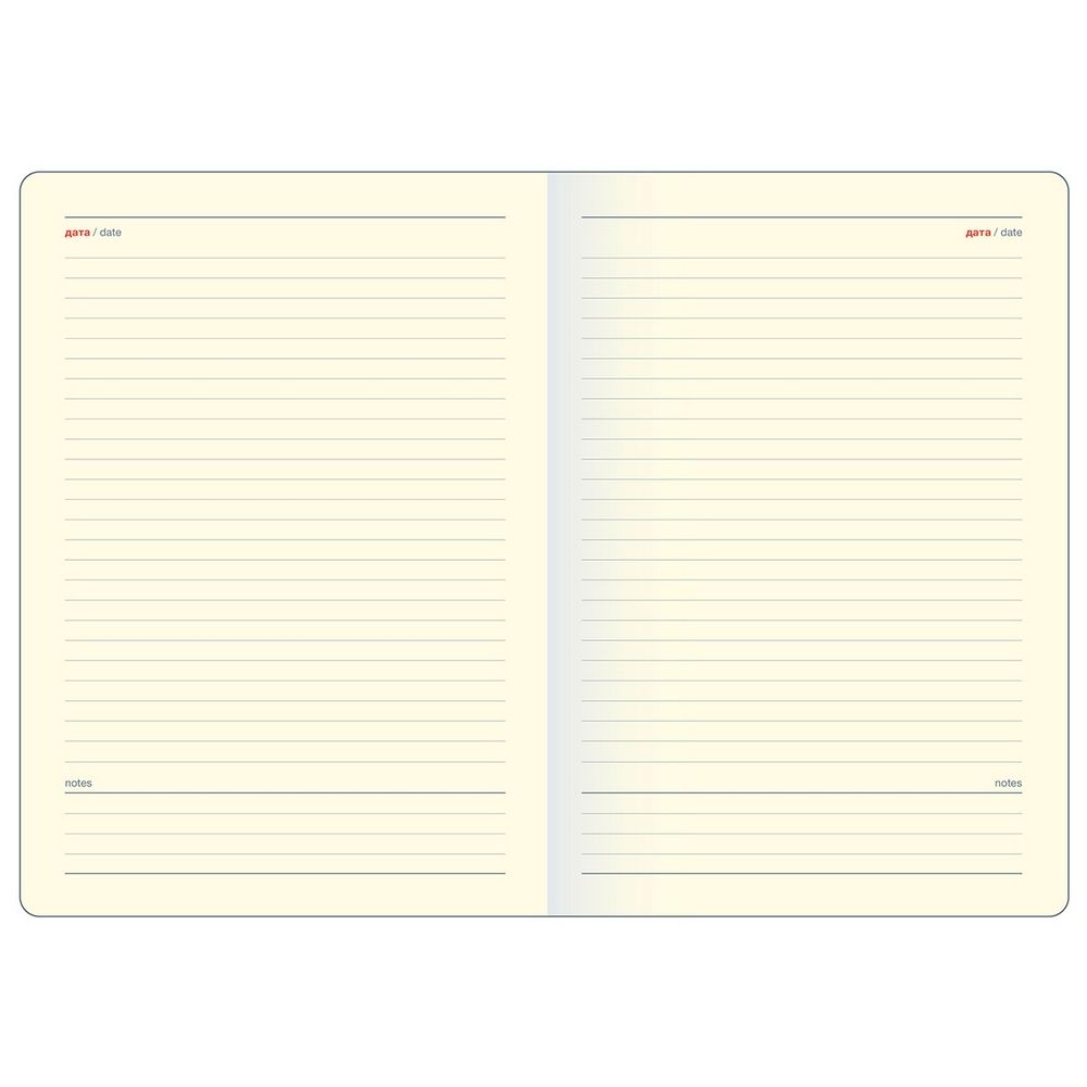 Ежедневник недатированный 140х200 мм, 192 с. Diana I1208/red