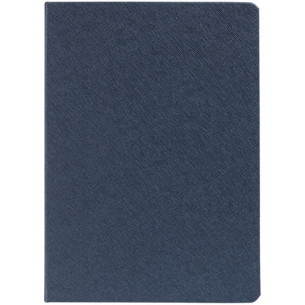 Ежедневник Saffian недатированный синий с белой бумагой