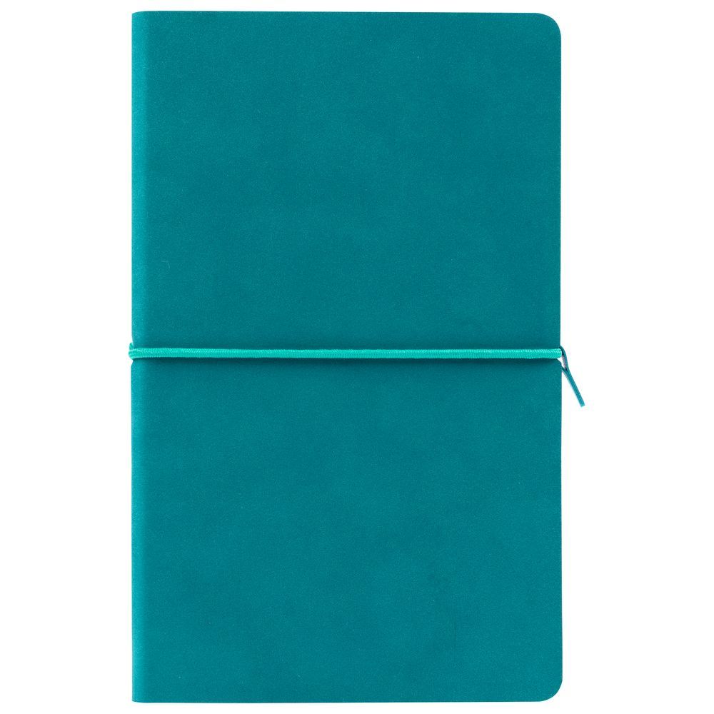 Ежедневник Nubuk недатированный бирюзовый