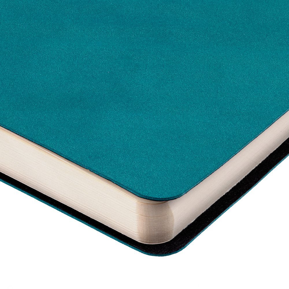 Ежедневник Nubuk недатированный бирюзовый