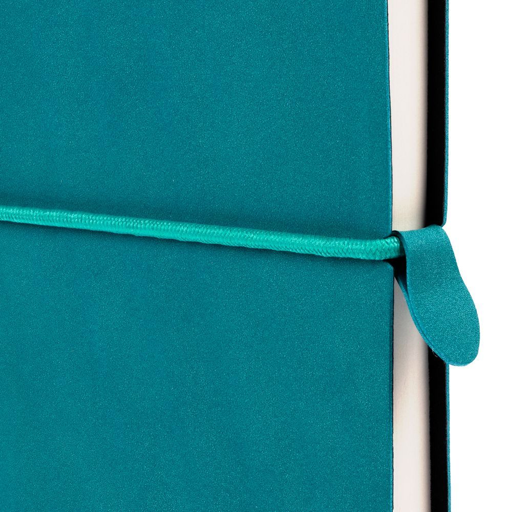 Ежедневник Nubuk недатированный бирюзовый