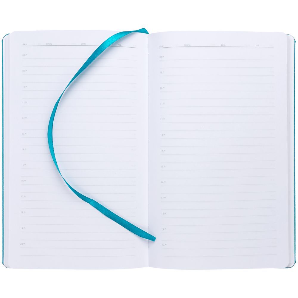 Ежедневник Nova недатированный бирюзовый