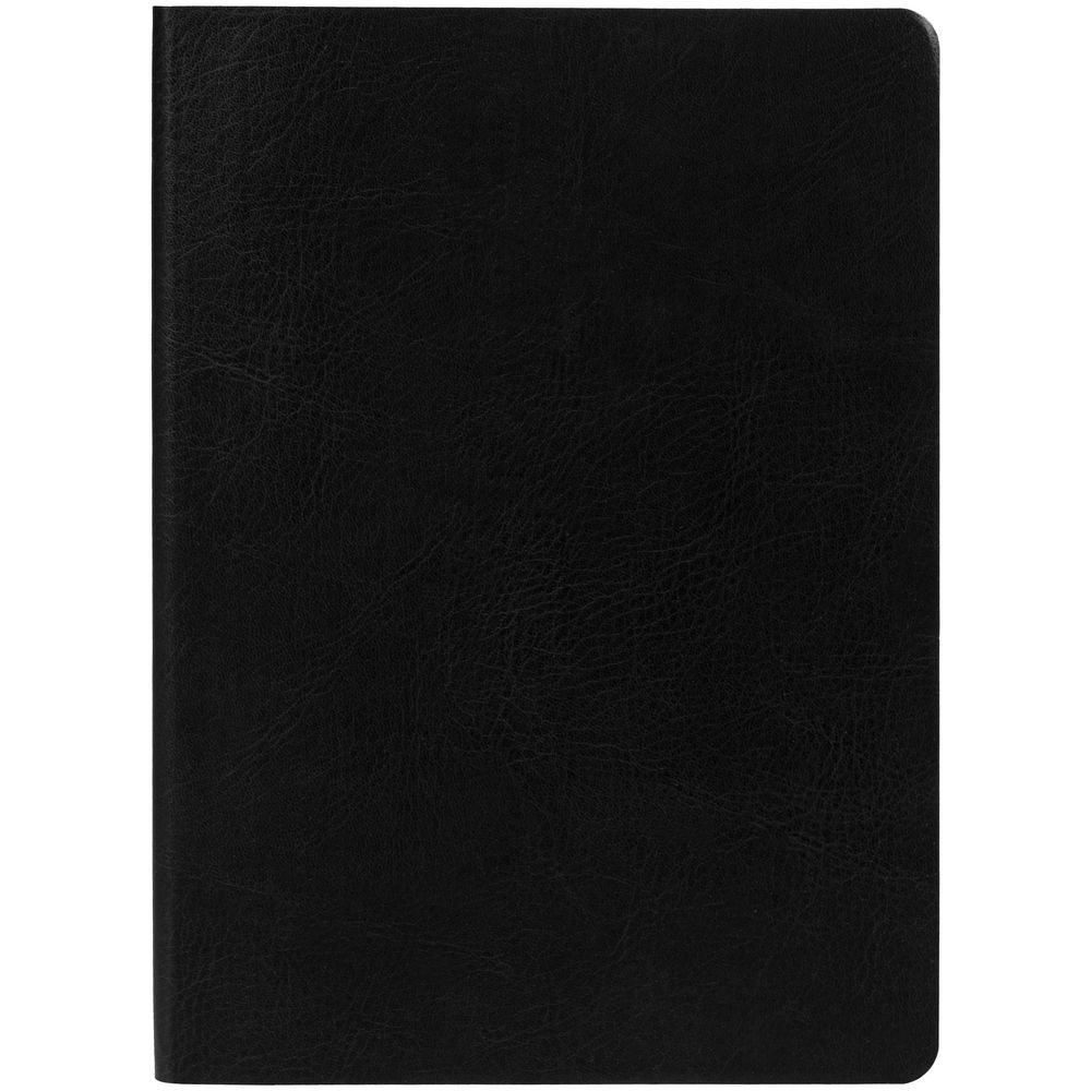 Ежедневник Nebraska Flex недатированный черный с серебристым