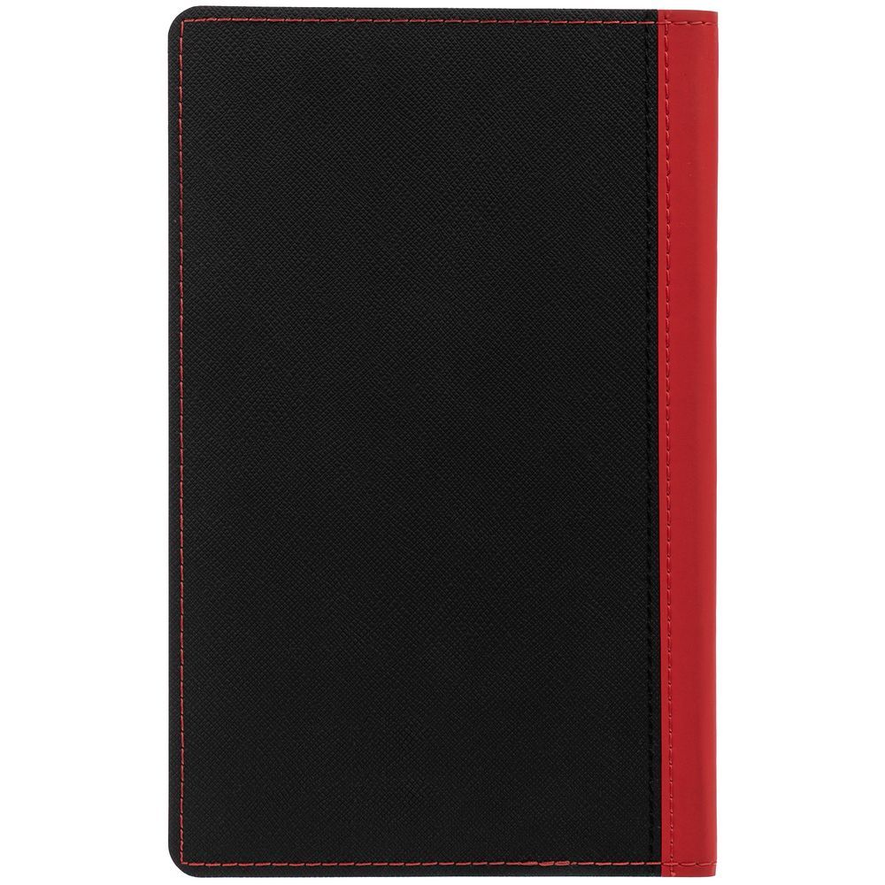 Ежедневник Nice Twice недатированный черный с красным