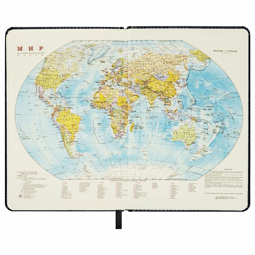 Ежедневник недатированный БОЛЬШОЙ ФОРМАТ 210х297 мм А4, BRAUBERG 