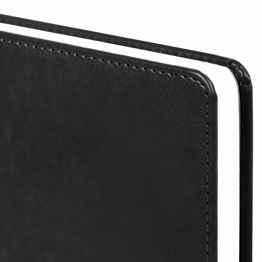 Ежедневник недатированный А5 148х218 мм GALANT "Ritter", под кожу, 160 л., черный