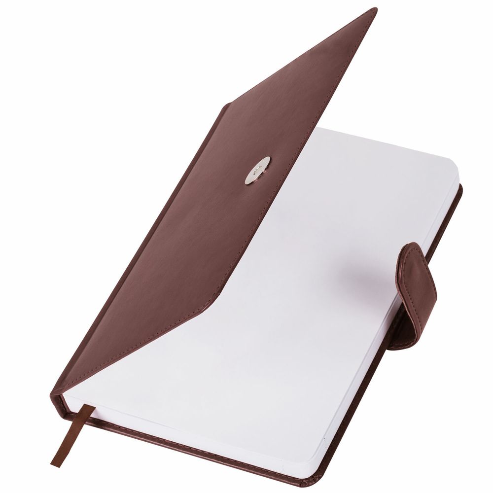 Ежедневник недатированный А5 148х218 мм GALANT "Ritter", под кожу, 160 л., коричневый