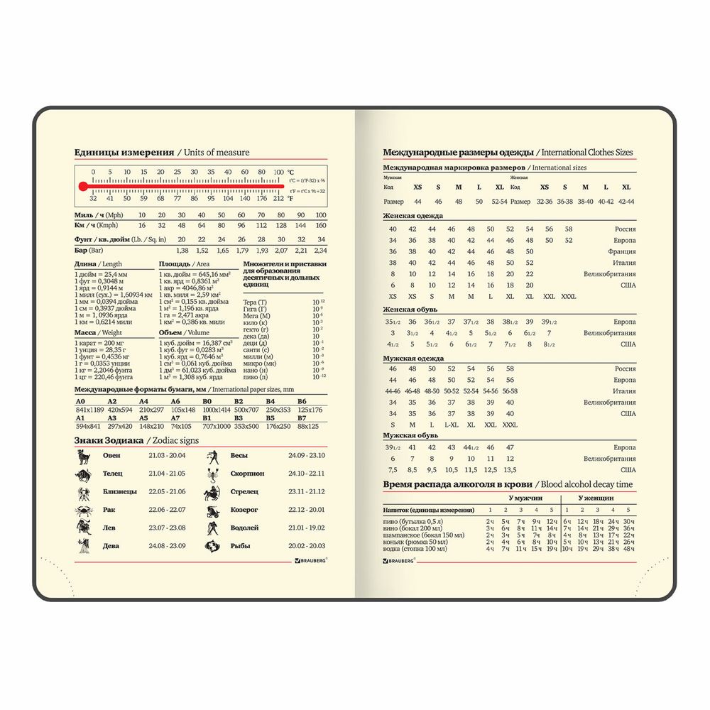 Ежедневник недатированный МАЛЫЙ ФОРМАТ 100x150 мм А6 BRAUBERG "Iguana", под кожу, 160 л., красный