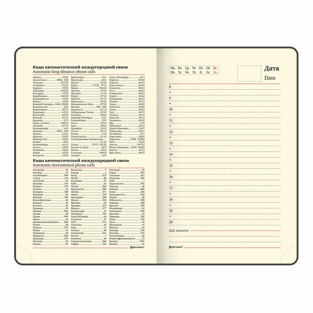 Ежедневник недатированный МАЛЫЙ ФОРМАТ 100x150мм А6 BRAUBERG Iguana под кожу, 160 л., розовый