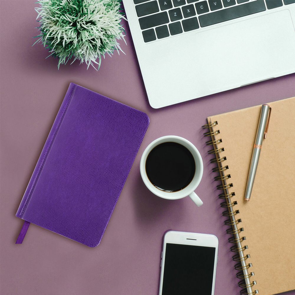 Еженедельник недатированный МАЛЫЙ ФОРМАТ 95х155 мм А6 BRAUBERG