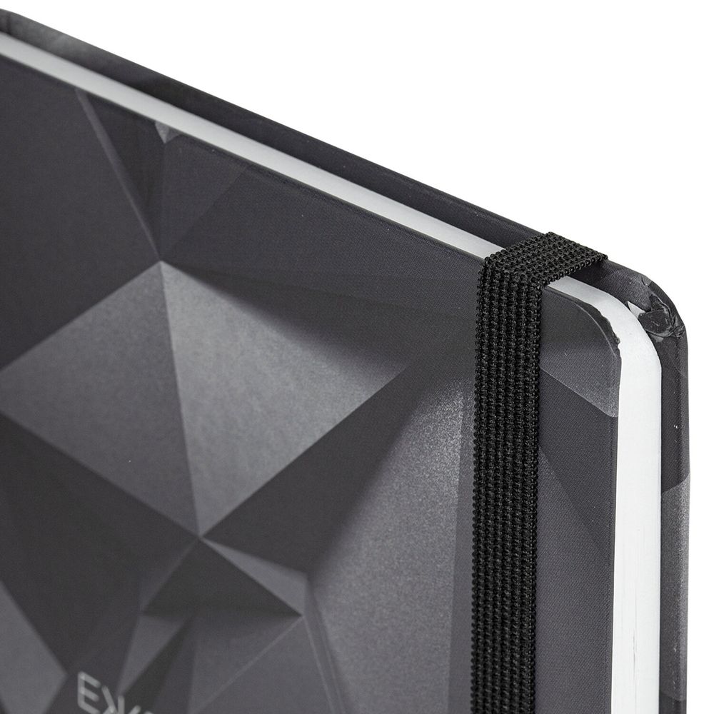 Ежедневник недатированный с резинкой А5 (145х203 мм), BRAUBERG, твердый, 128 л., 