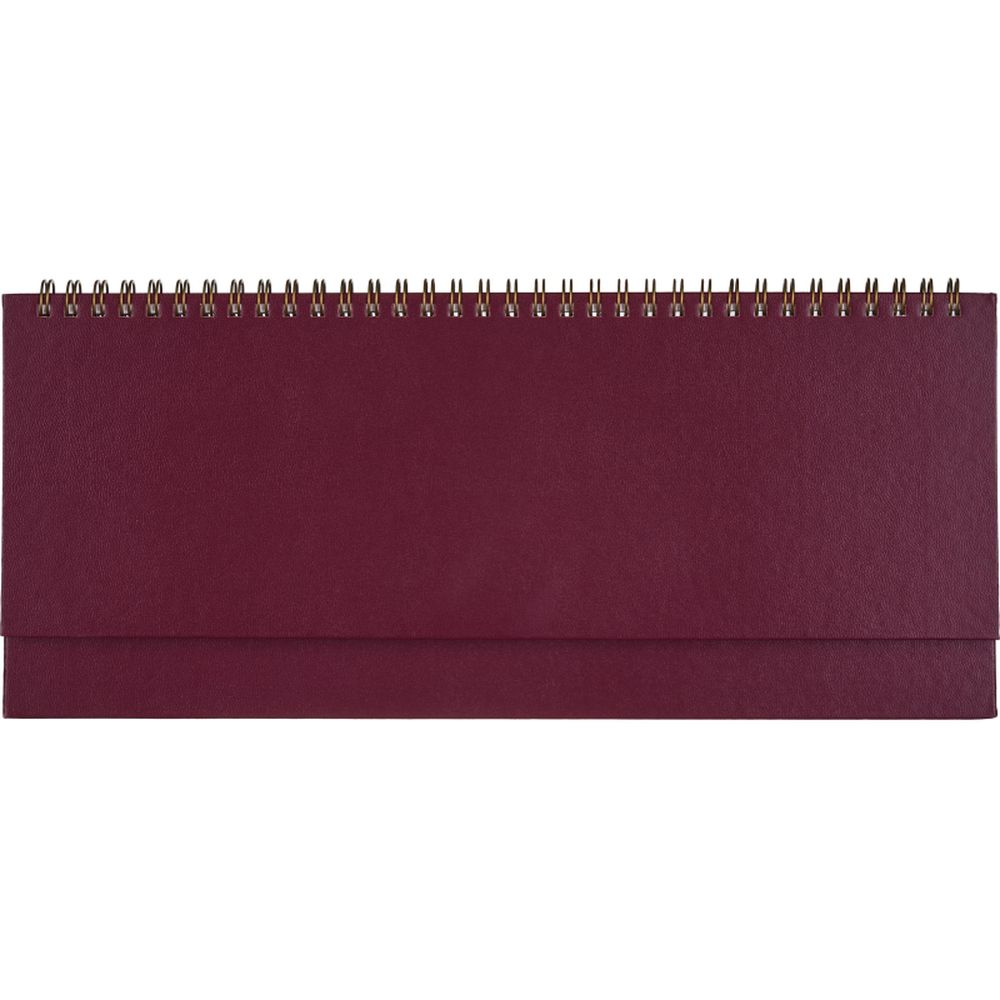 Планинг недатированный бордо,305х130, 64 л.,Ideal