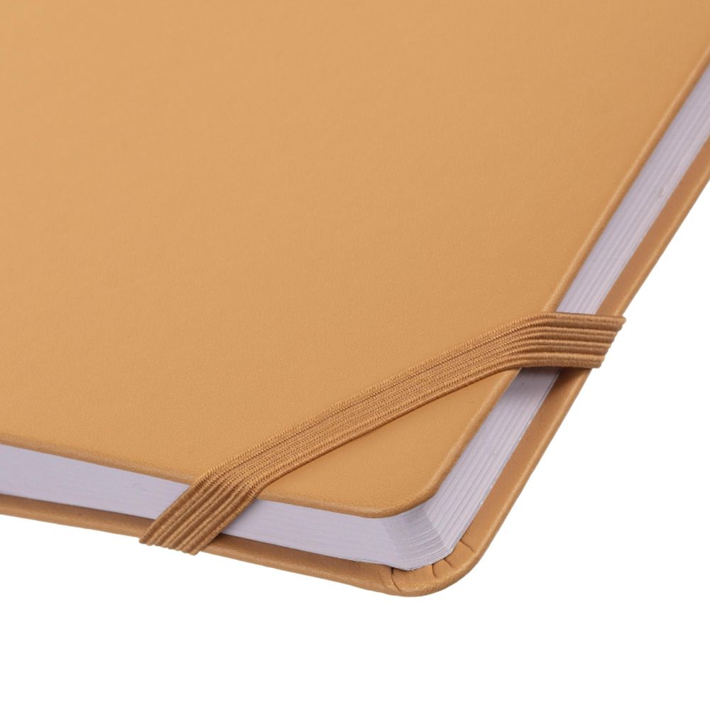 Ежедневник недатированный бежевый, А5, 140x200мм, 136 л. ATTACHE