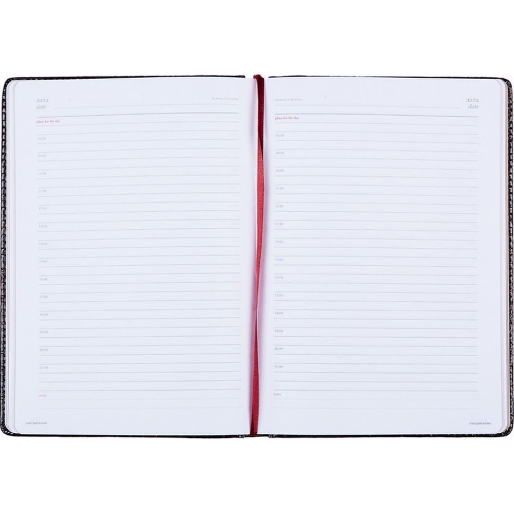 Ежедневник недатированный коричневый  А5+ СAIMAN 