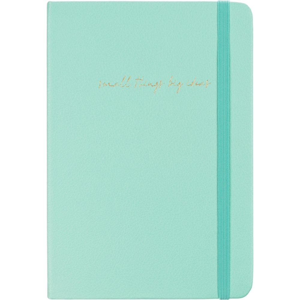 Ежедневник недатированный мятный, А5, 140x200мм, 136 л. ATTACHE