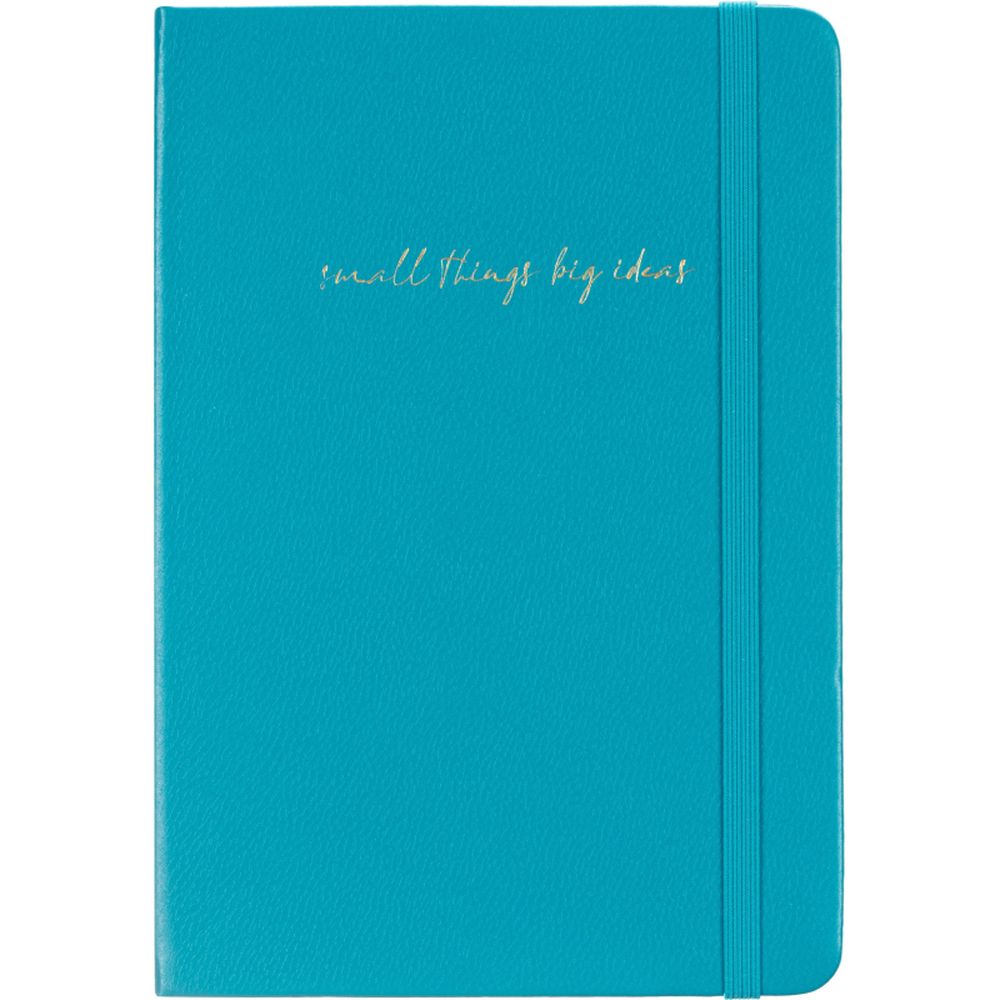 Ежедневник недатированный синий, А5, 140x200мм, 136 л. ATTACHE