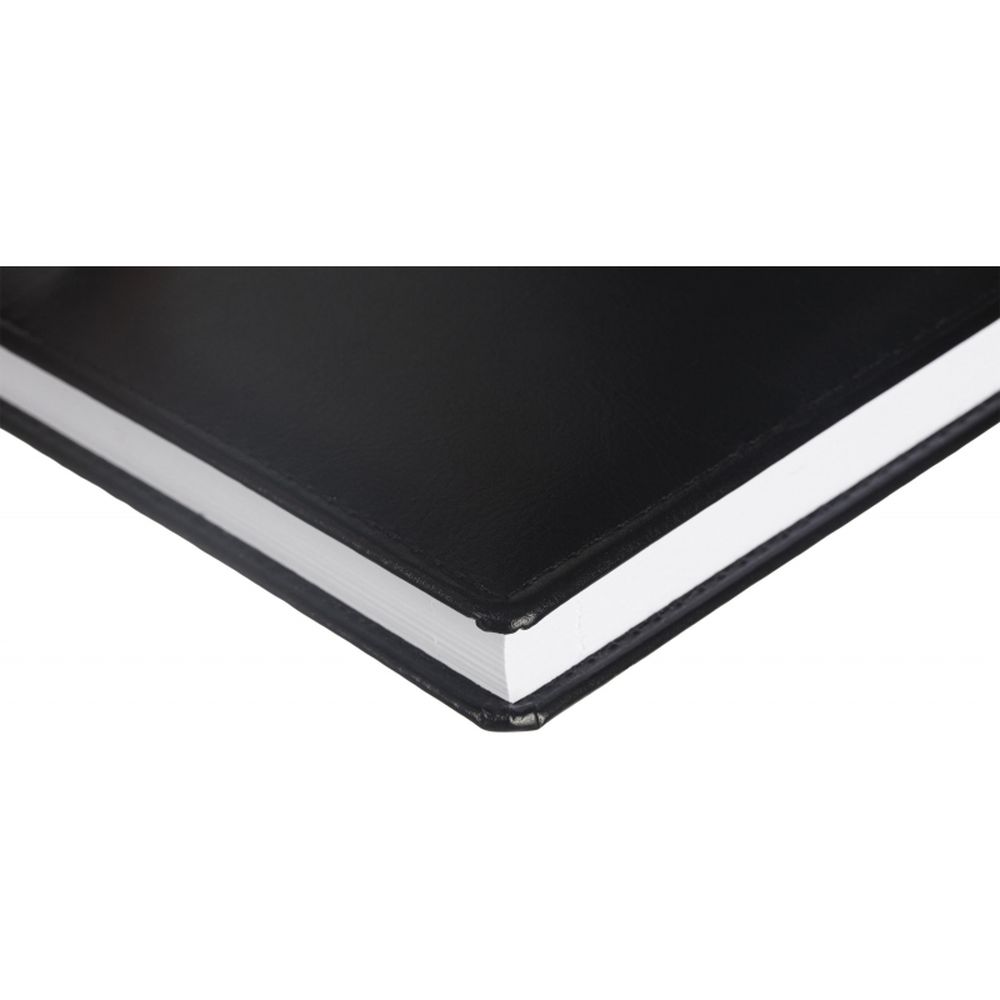 Ежедневник недатированный черный, А5, 148x218, 352стр, Agenda