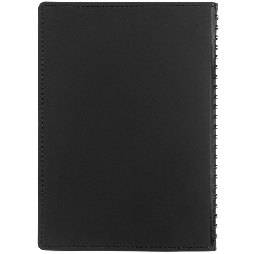 Ежедневник Spring Shall, недатированный, серый, черный