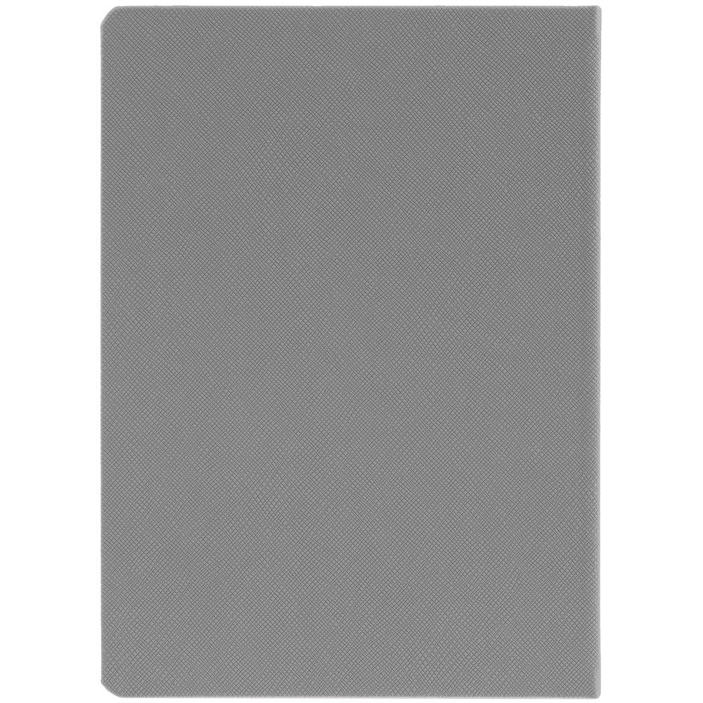 Ежедневник Rubikon, недатированный, серый, красный