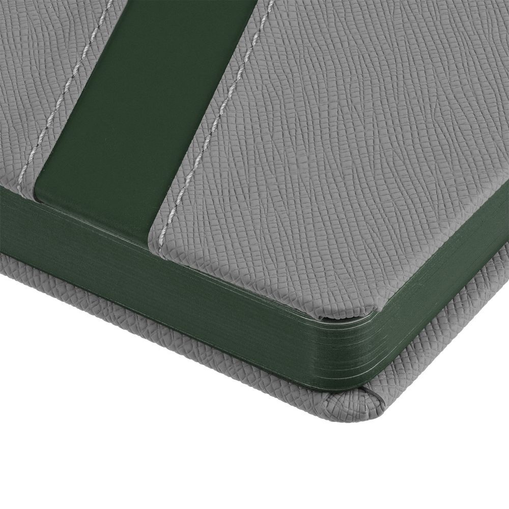 Ежедневник Rubikon, недатированный, серый, зеленый, серо-зеленый