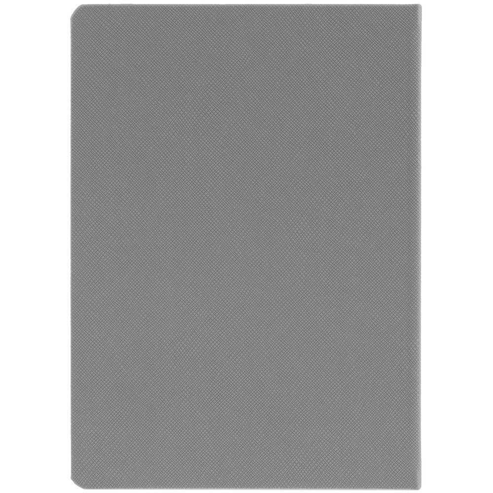 Ежедневник Rubikon, недатированный, серый, бирюзовый