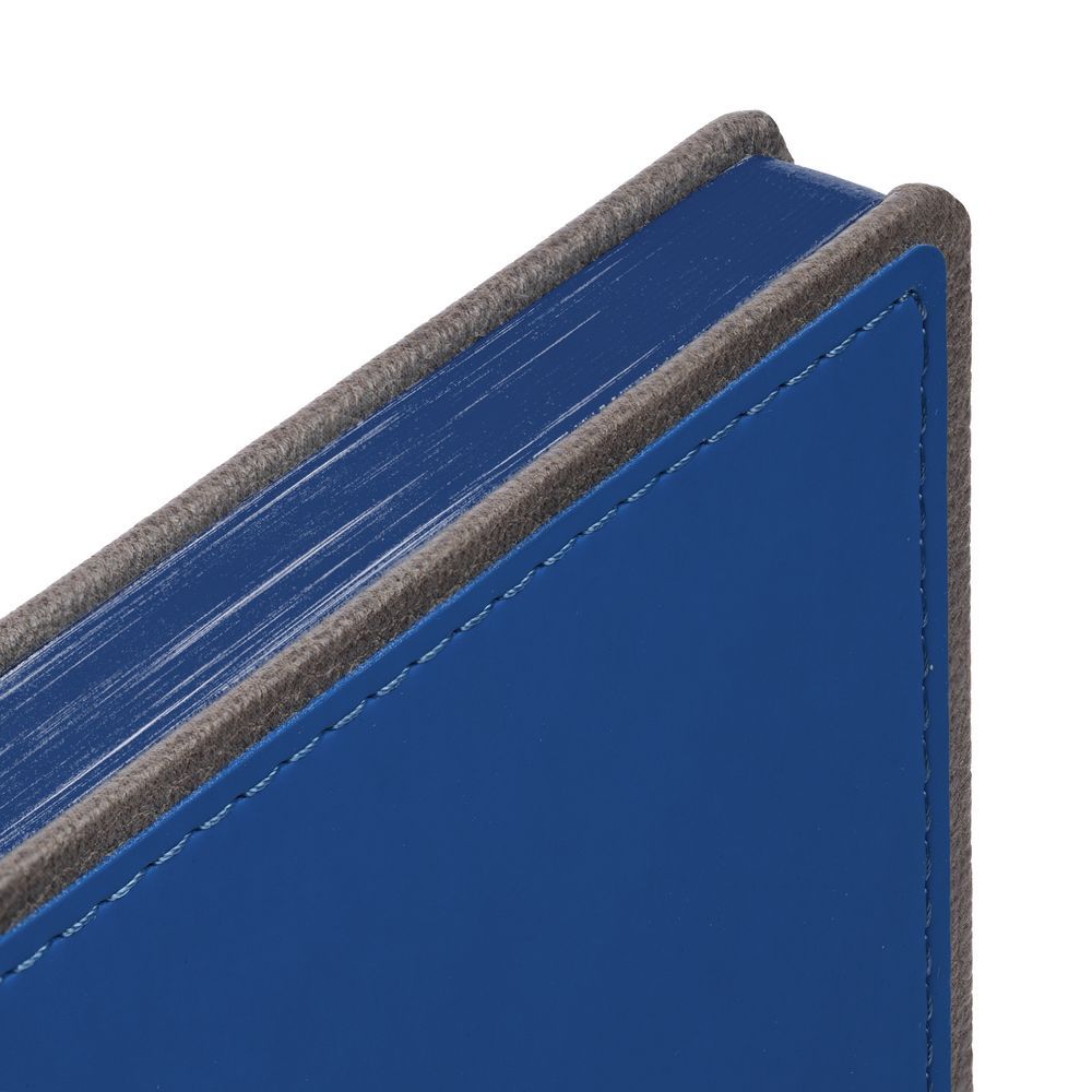 Ежедневник Frame, недатированный, синий, серый