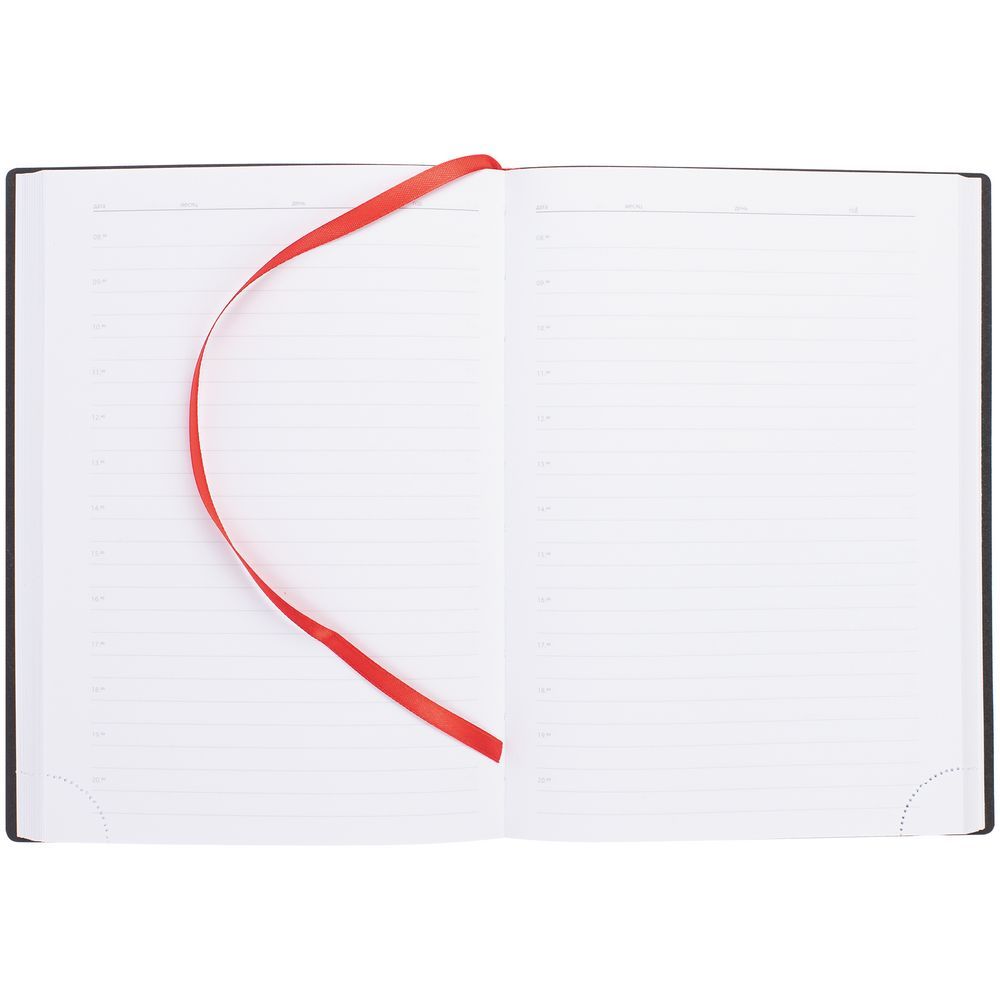 Ежедневник Vivian недатированный красный