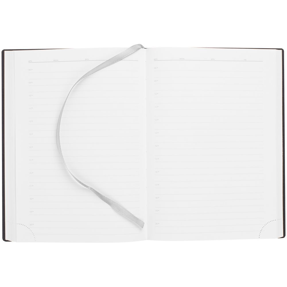 Ежедневник Vivian недатированный серый