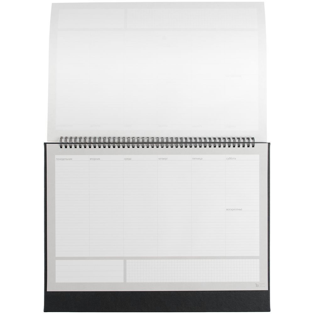 Планер настольный Petrus черный