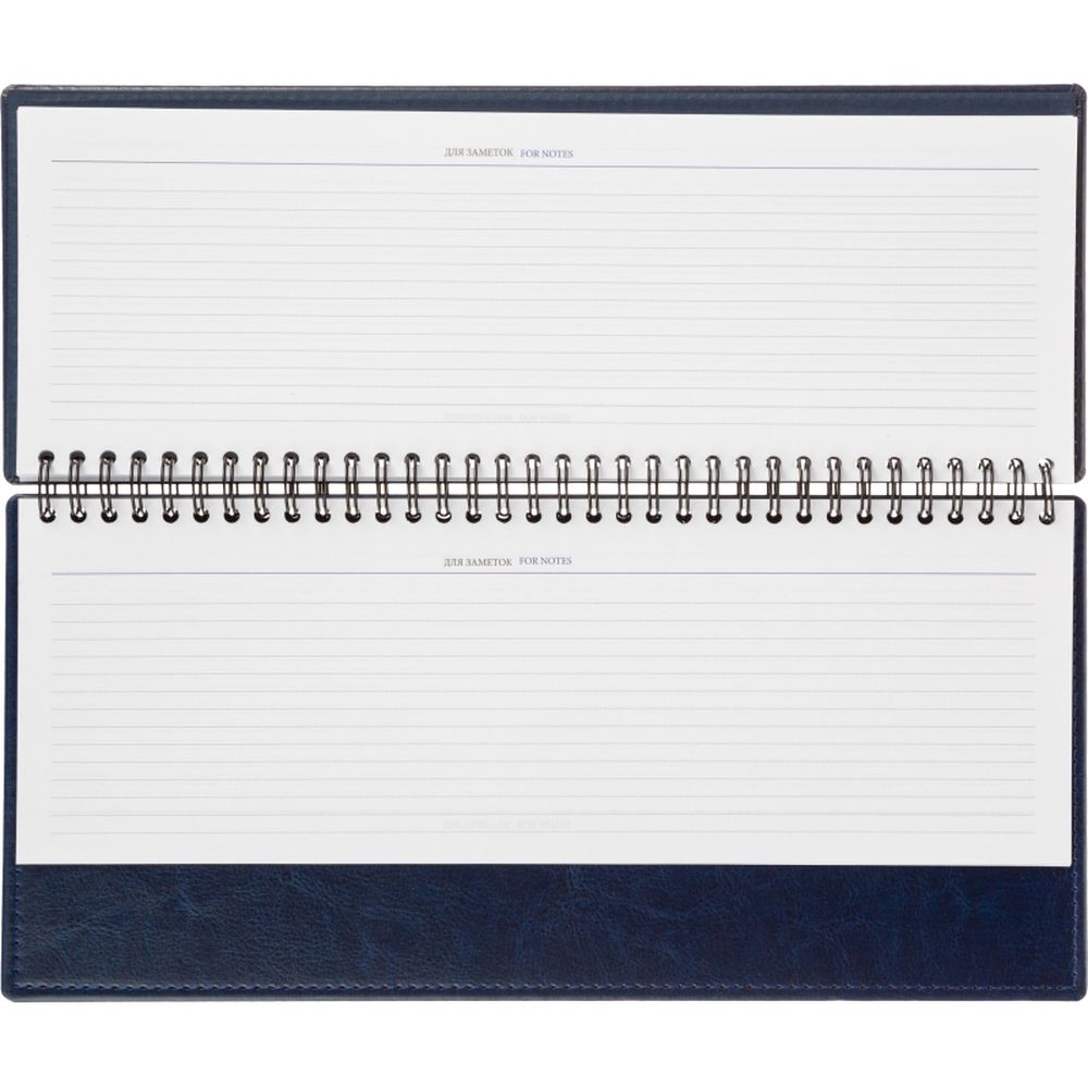 Планинг недатированный , синий, 303х150 мм, 120стр, Agenda
