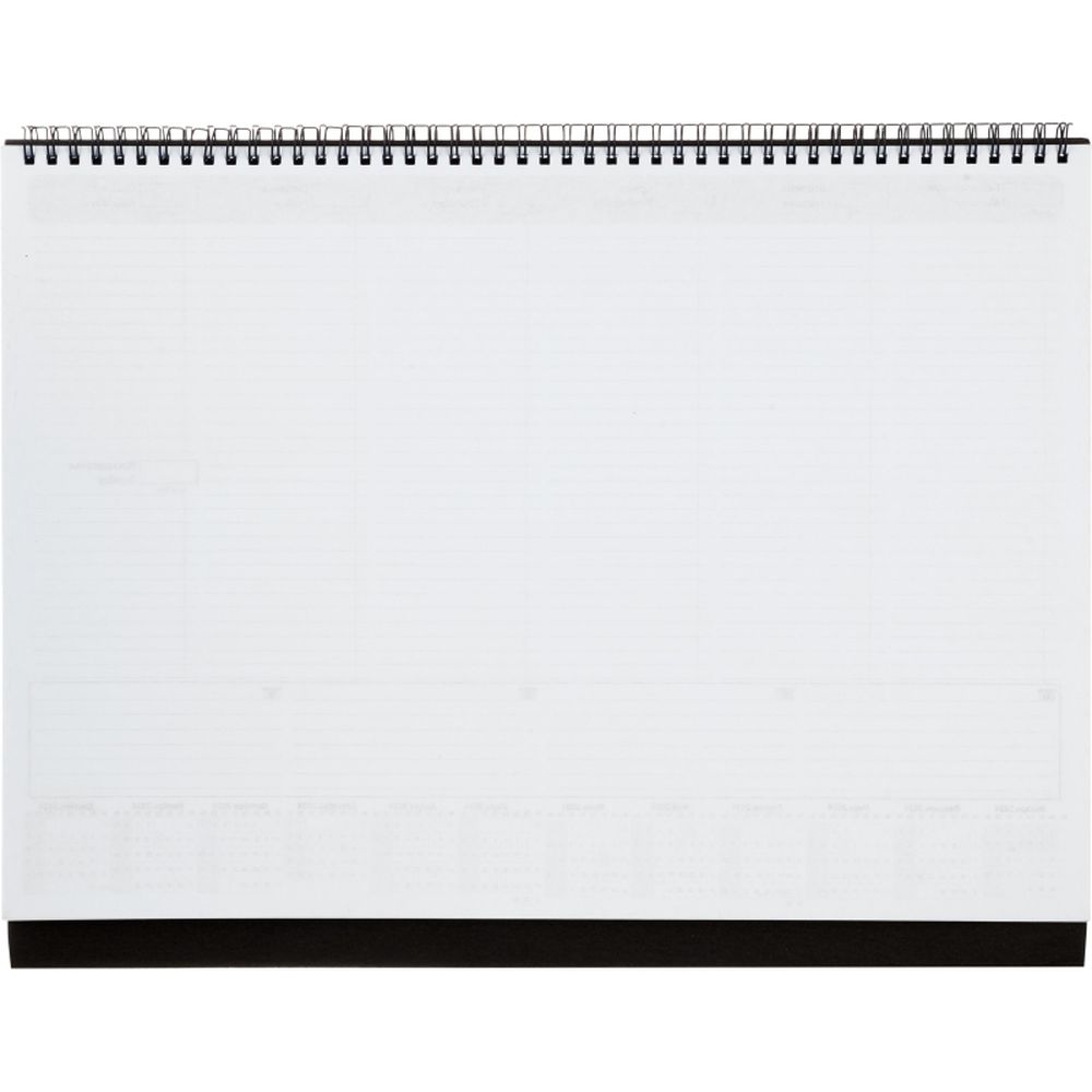 Планинг недатированный настольн, 420х335мм, 54л, евроспираль, тиснен_08092