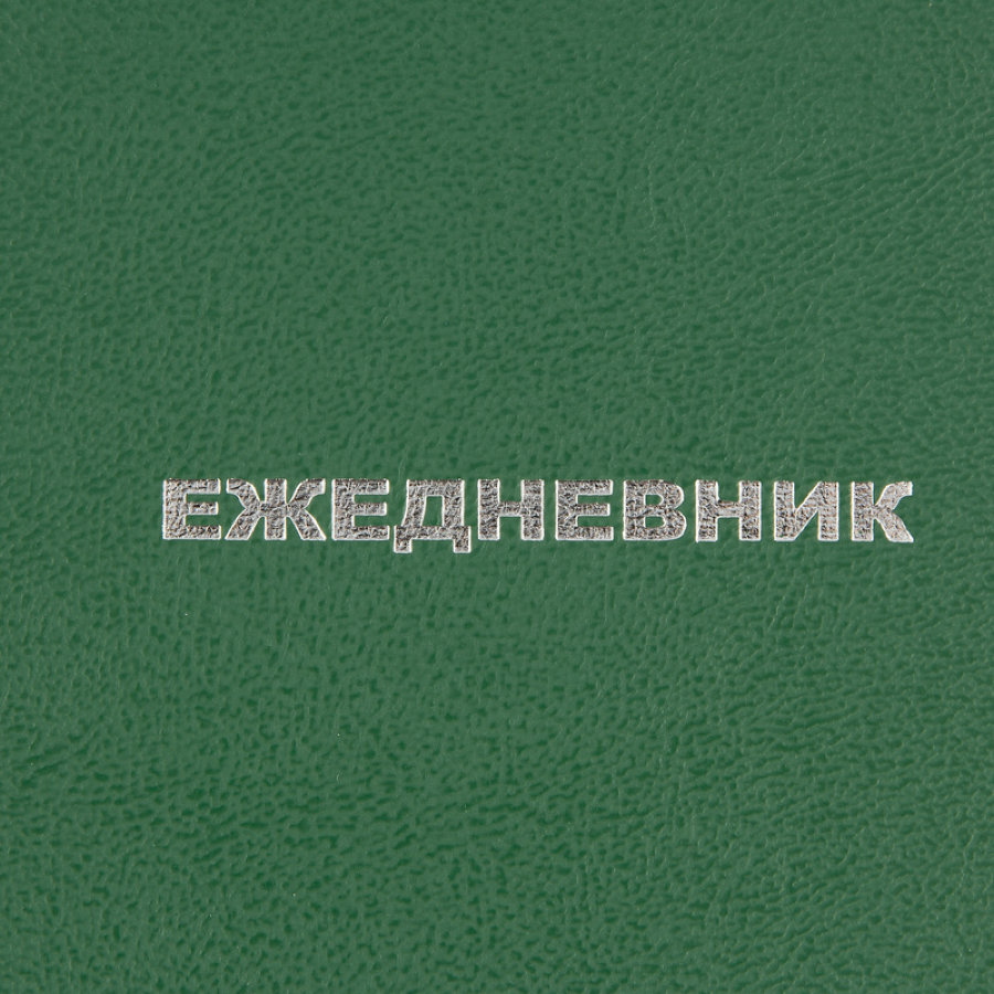 Ежедневник недатированный Attache Economy, бумвинил, зелен, А6, 105х140мм, 128л