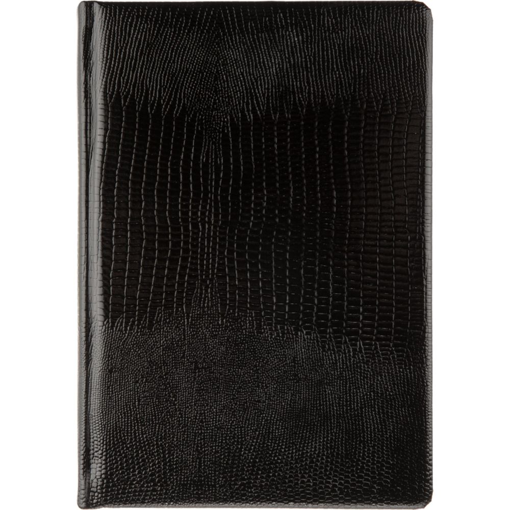 Ежедневник недатированный Attache Selection Lizard, А5, 160 л., черный