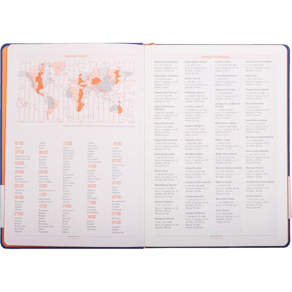 Ежедневник недатированный B5LEGGENDA(ТЕМНО-СИНИЙ)3-514/02