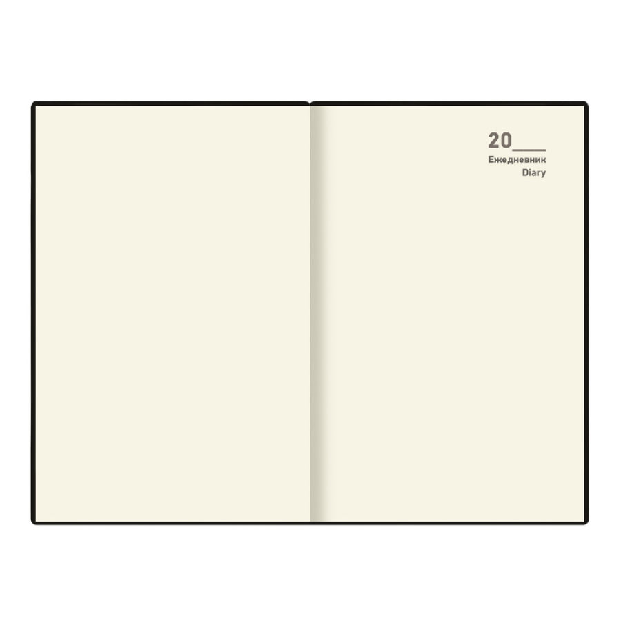 Ежедневник недатированный Deli Simple, A5, 136л, Джинс CN145-Brown