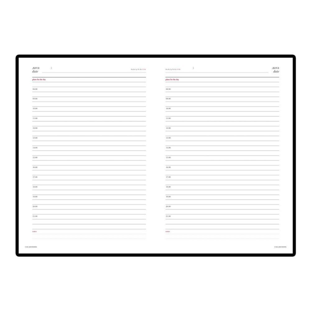 Ежедневник недатированный А5 145 х 205 мм Leader бордовый 272 стр.