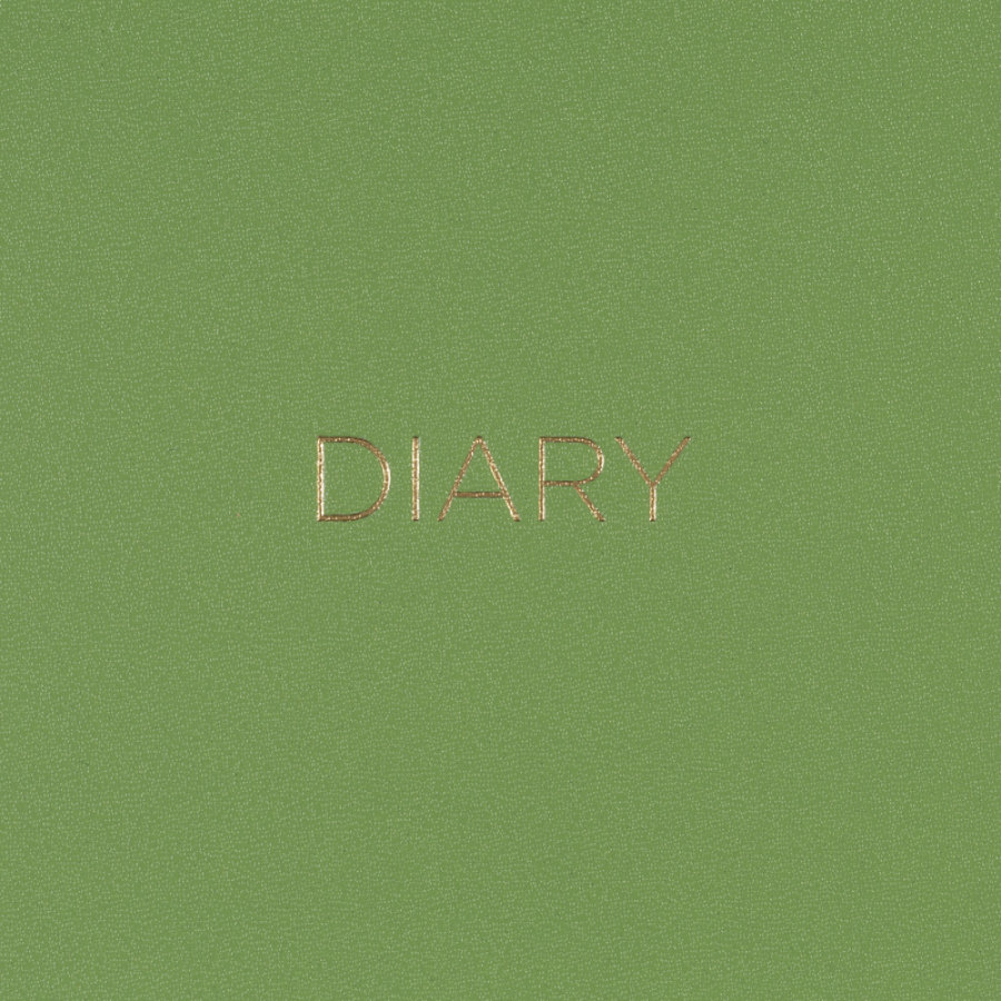 Ежедневник недатированный зеленый, А5 136 л., Dairy, ATTACHE