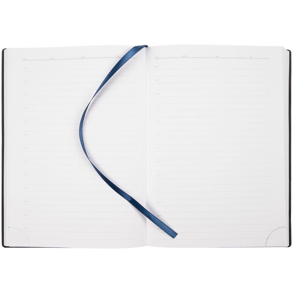 Ежедневник Vivian, недатированный, темно-синий, синий