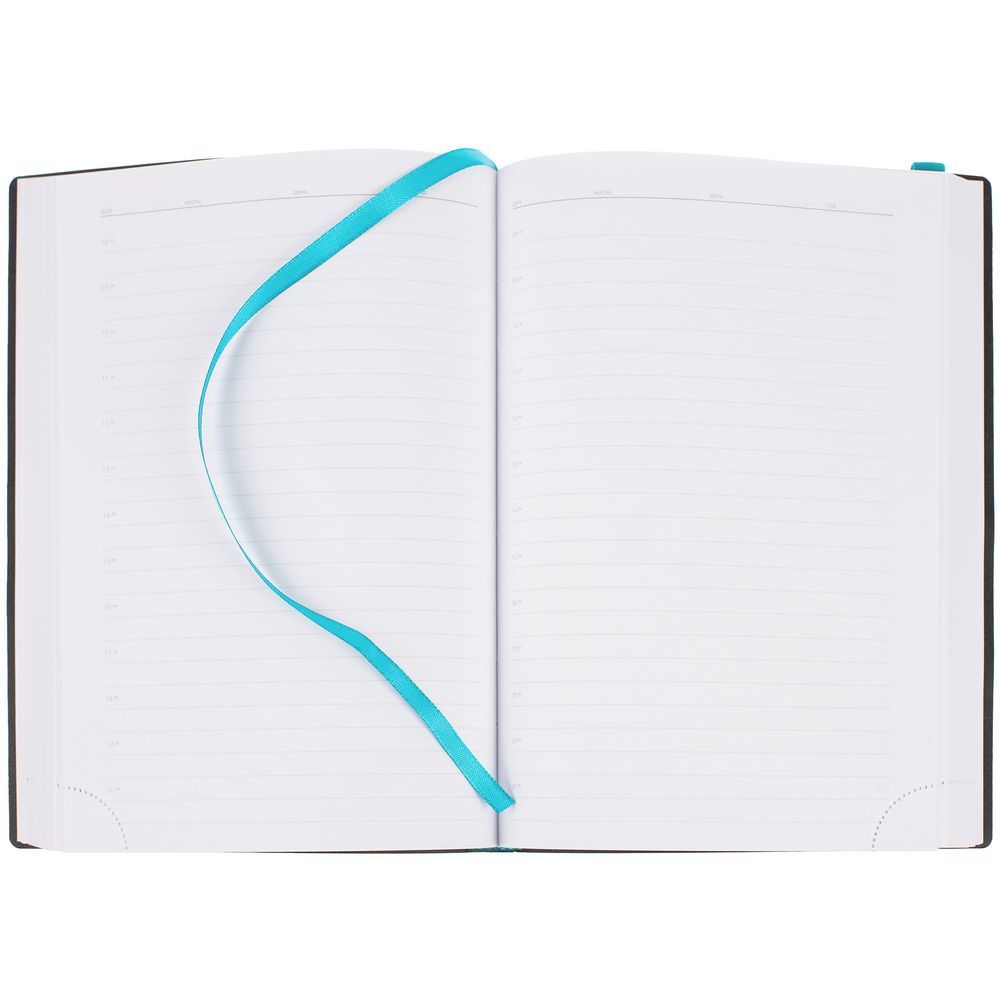 Ежедневник Vivian, недатированный, бирюзовый