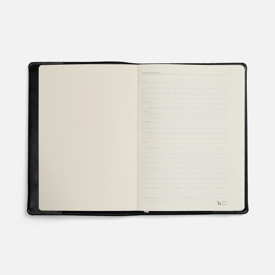 Ежедневник Apache недатированный черный