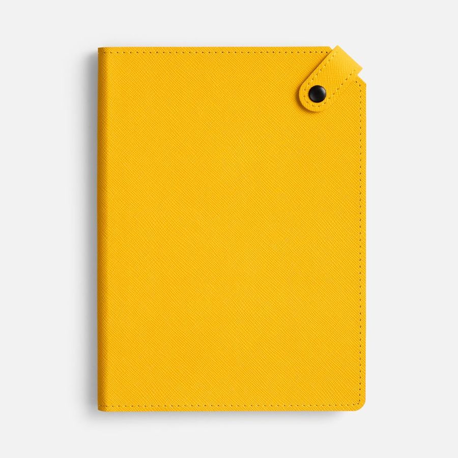 Ежедневник Espresso недатированный желтый